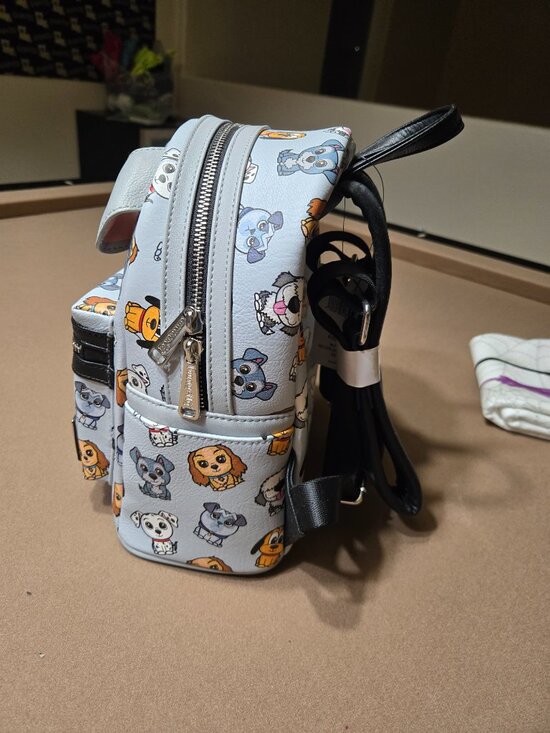 Brand New w/Tags Disney Dogs Loungefly Backpack Purse